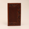 ARIAT RODEO BASKET WEAVE BROWN - ACCESSORIES WALLET  - A3544208