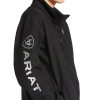 ARIAT TEAM LOGO SOFTSHELL BLACK - KIDS BOYS JACKET COR - 10030212