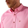 ARIAT PINK SOLID TWILL CLASSIC FIT - MENS SHIRT COR - 10016692