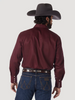 WRANGLER COWBOY CUT WESTERN SNAP MAROON - MENS SHIRT  - MS70719