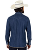 WRANGLER COWBOY CUT WESTERN SNAP DENIM - MENS SHIRT  - MS1041D