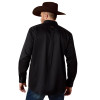 ARIAT BLACK SOLID TWILL CLASSIC FIT - MENS SHIRT COR - 10000502