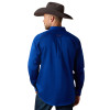 ARIAT BLUE SOLID TWILL CLASSIC FIT - MENS SHIRT COR - 10006660