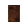 ARIAT TRIFOLD PATRIOT USA FLAG BROWN - ACCESSORIES WALLET  - A3545402