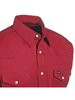 WRANGLER COWBOY CUT WORK SHIRT RED - MENS SHIRT  - MS70619