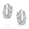 MONTANA SILVERSMITHS SLIDING BRILLIANCE CZ HOOP - ACCESSORIES JEWELRY EARRINGS - ER4193