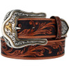 TONY LAMA WESTERLY RIDE TOOLED LEATHER - ACCESSORIES BELT MEN - C41514