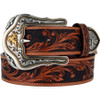 TONY LAMA WESTERLY RIDE TOOLED LEATHER - ACCESSORIES BELT MEN - C41514