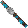 JUSTIN  BROWN TURQUOISE HOPE HEART - ACCESSORIES BELT KIDS - C30220