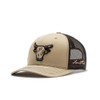 LANE FROST BULL KHAKI BROWN MESH - HATS CAP  - DESPERADO