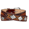 TONY LAMA BUSCADERO BROWN - ACCESSORIES BELT MEN - C42774