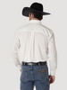 WRANGLER GEORGE STRAIT WHITE SOLID - MENS SHIRT  - MGS268W