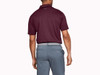 UNDER ARMOUR MAROON TECH POLO - MENS POLO  - 1290140-609