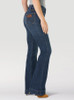 WRANGLER RETRO GREEN HIGH RISE TROUSER - LADIES JEANS  - 11MPEPS