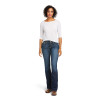 ARIAT MID RISE JANET BOOT CUT  LITA - LADIES JEANS  - 10037681