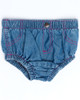 WRANGLER INFANT DENIM PINK DIAPER COVER - KIDS GIRLS JEANS - 11MWIDP