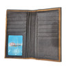 NOCONA CREAM EMBROIDERED BROWN - ACCESSORIES WALLET  - N500024002