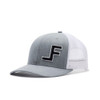 LANE FROST LF LOGO GREY WHITE BLACK - HATS CAP  - WRECK