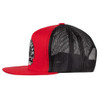 LAZY J RANCH WEAR RED & BLACK ARROWHEAD PATCH - HATS CAP  - REDBLK4ARR