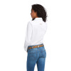 ARIAT TEAM LOGO KIRBY WHITE LEOPARD - LADIES SHIRT COR - 10039457