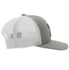 HOOEY MEXICO BOQUILLAS GREY WHITE - HATS CAP  - 2218T-GYWH