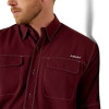 ARIAT VENTTEK OUTBOUND MAROON FISHIN - MENS SHIRT COR - 10035390