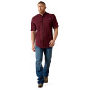 ARIAT VENTTEK OUTBOUND MAROON FISHIN - MENS SHIRT COR - 10035390