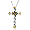 MONTANA SILVERSMITHS FOREVER CROSS TURQUOISE - ACCESSORIES JEWELRY NECKLACE - NC5328