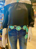ANGEL RANCH FLOWER CONCHO TURQUOISE - ACCESSORIES BELT LADIES - D140003933
