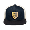 KIMES RANCH JACK TRUCKER DENIM - HATS CAP  - JACK TRUCKER DENIM