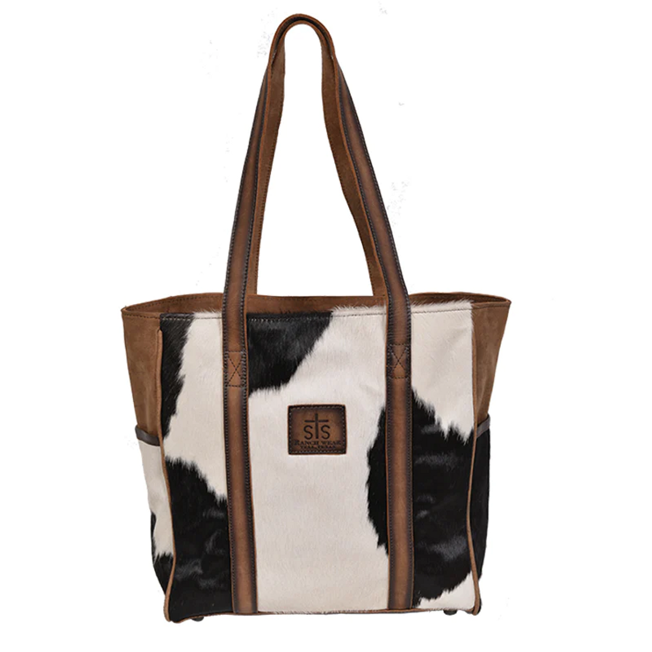 STS Cowhide Teton Crossbody – Leanin' Pole Arena