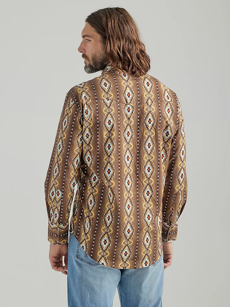 Hutspah, Shirts, Hutspah Vintage 7 Mens Shirt Xl Slim Long Sleeve Peacock  Print Nylon Acetate