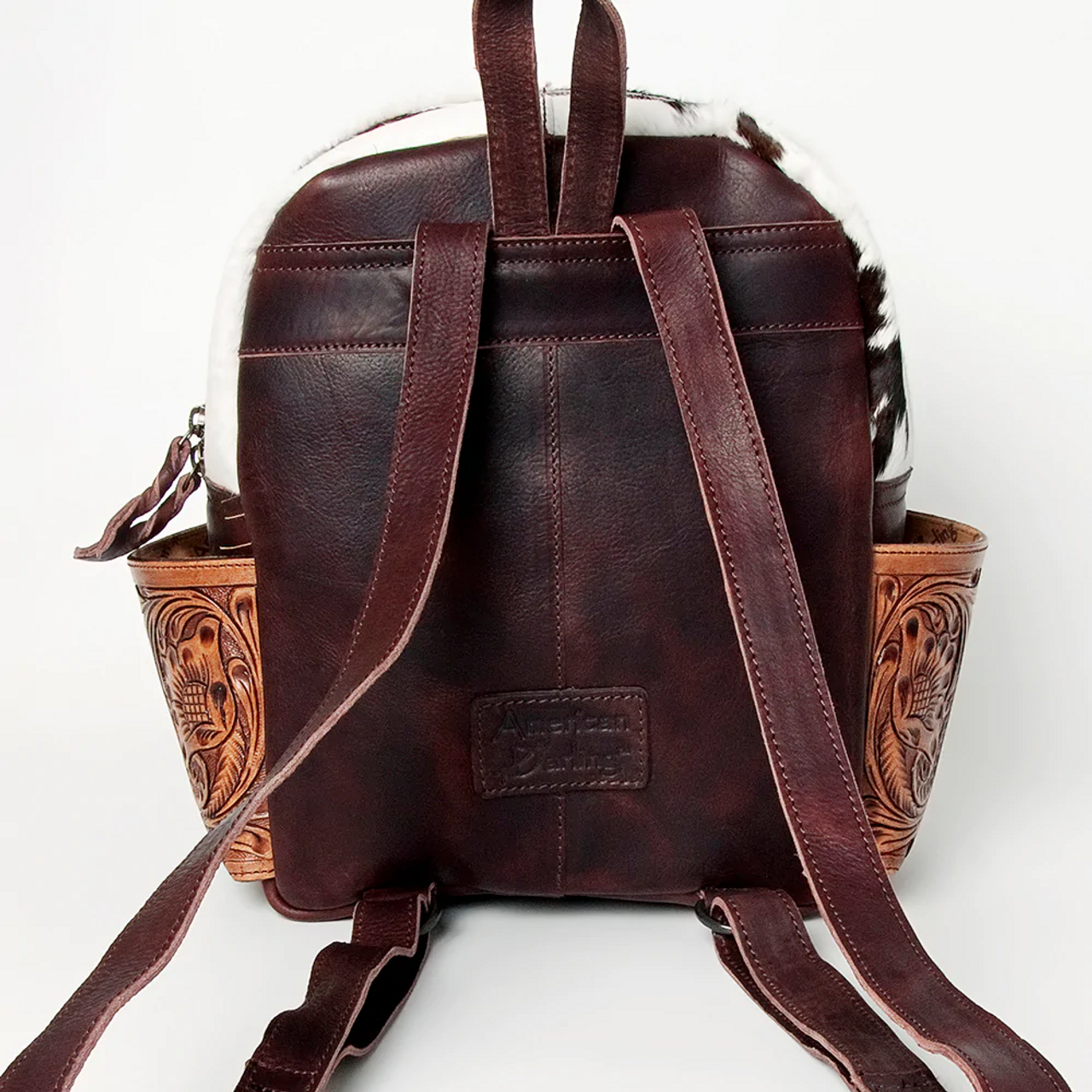 American Bison Crack Leather Ladies Purse | Libera