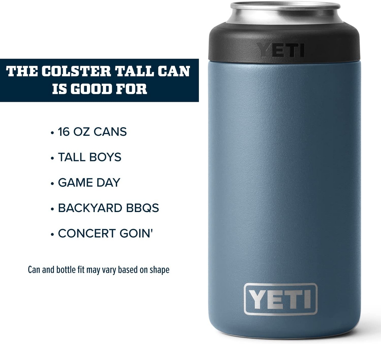 YETI COLSTER TALL FX NORDIC BLUE - ACCESSORIES OTHER - 21071501162