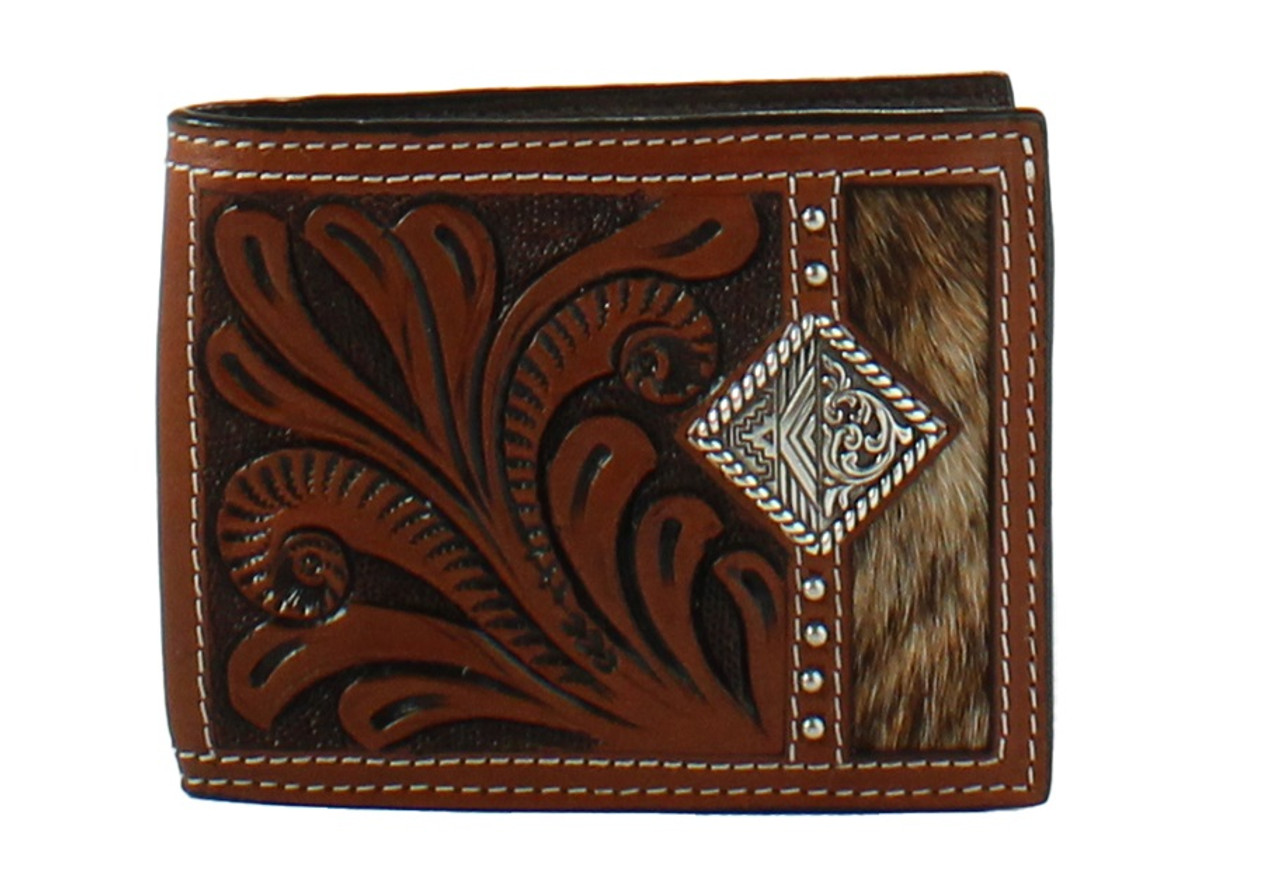 Calf hair wallet hotsell
