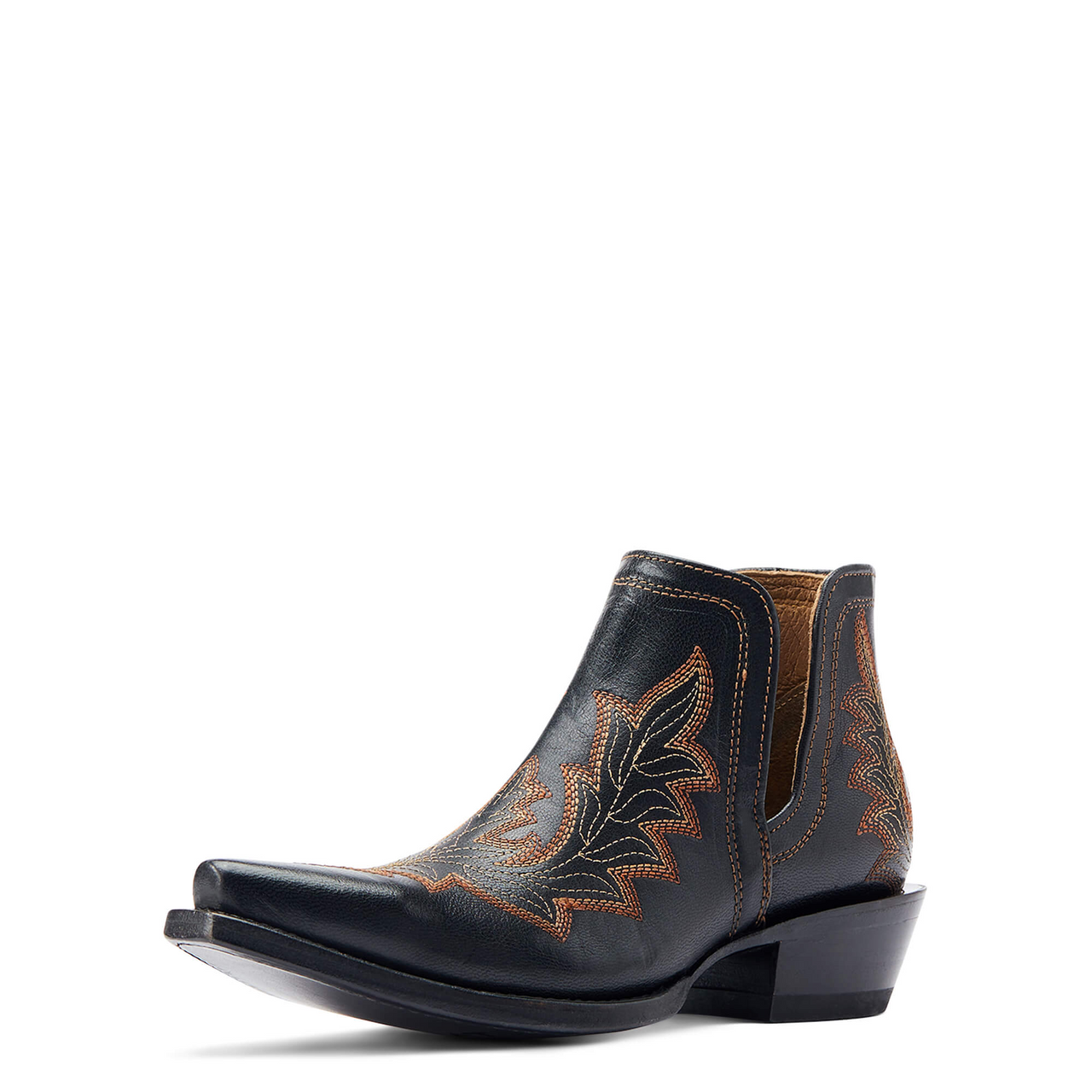 Ariat Women's Dixon Low Heel Bohemian Western Boot Black / 6.5 Ariat Women's Dixon Low Heel Bohemian Western Boot Black / 6.5