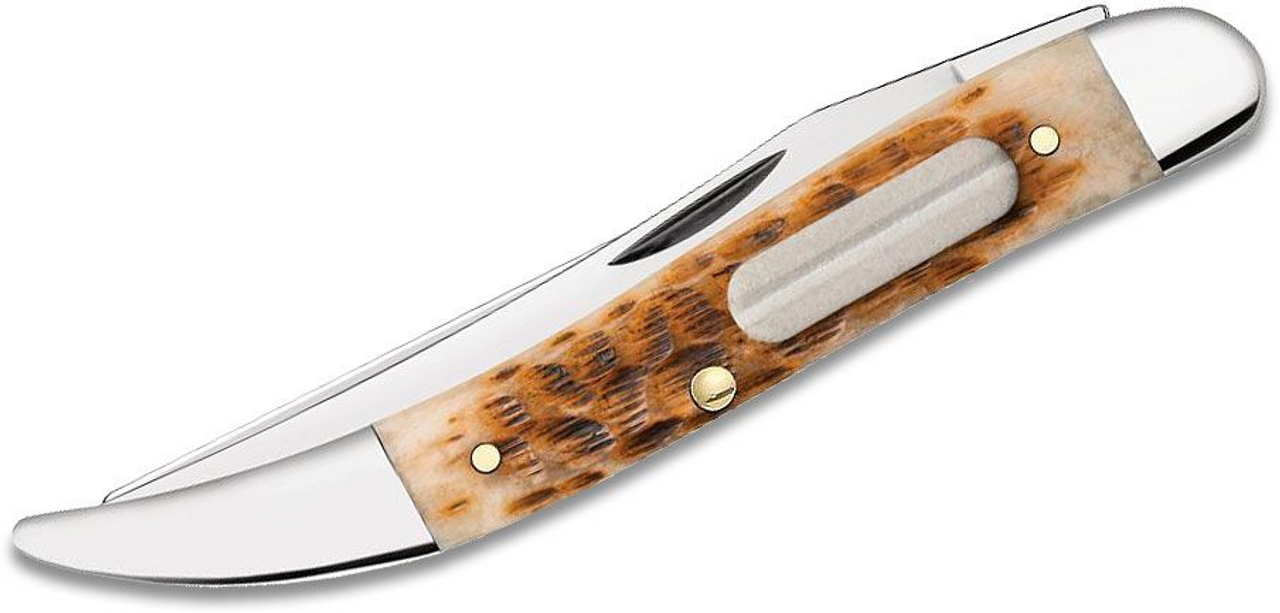 AMBER ROSE PEACH FISHING KNIFE 10726 CASE