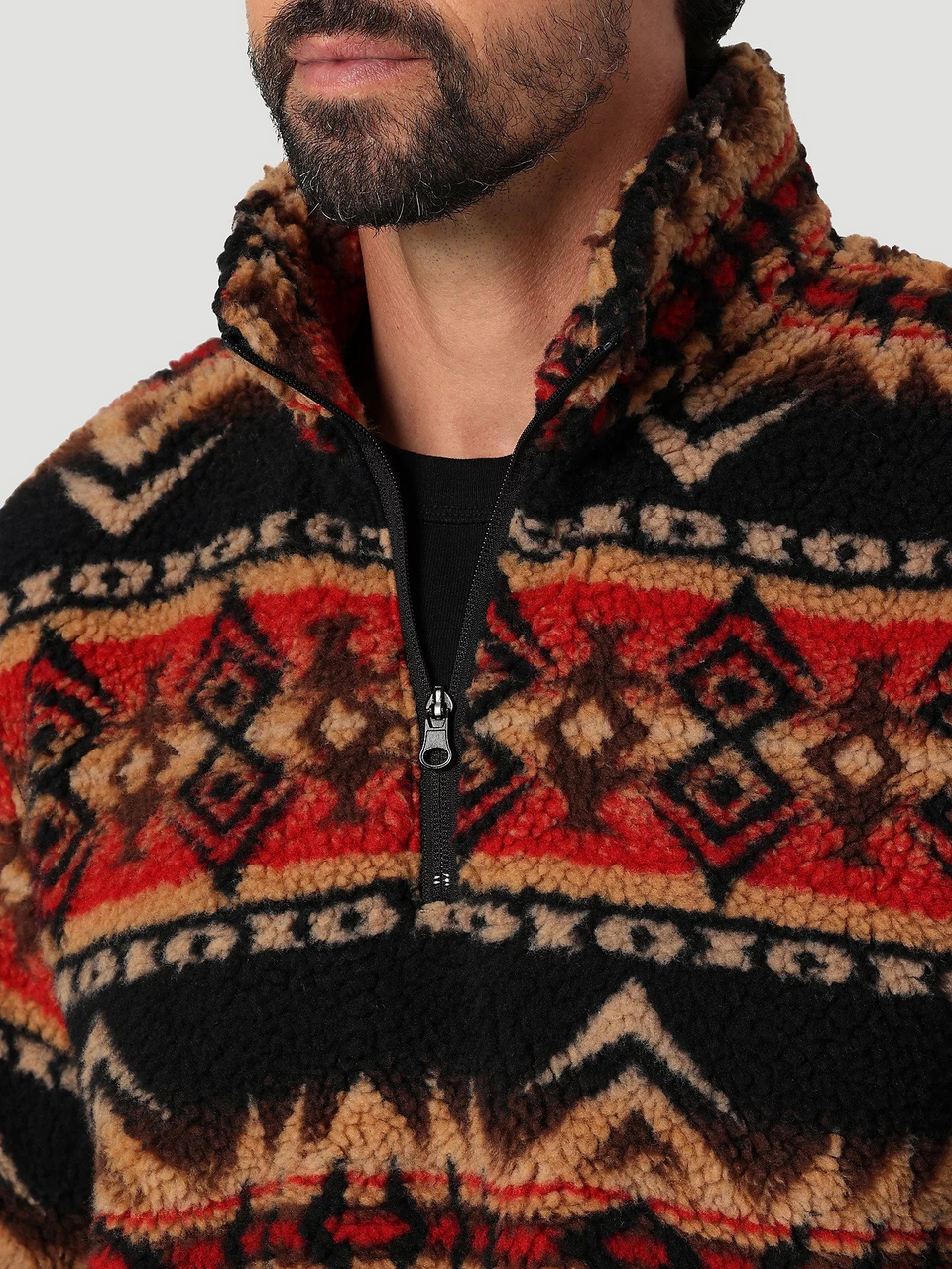 Sherpa Pullover Aztec Mens Pullover Sherpa Pullover Appalachian
