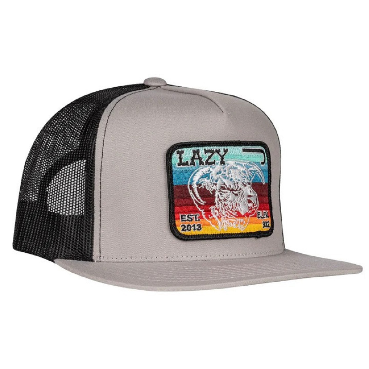 SERAPE HEREFORD GREY SILVER SILBLK4SV LAZY J