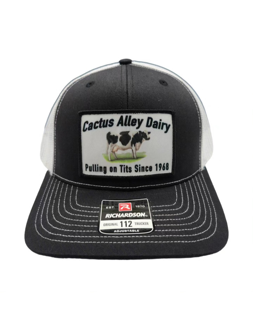 Cactus Alley - Rodeo Flag Cap - Black / White - Billy's Western Wear