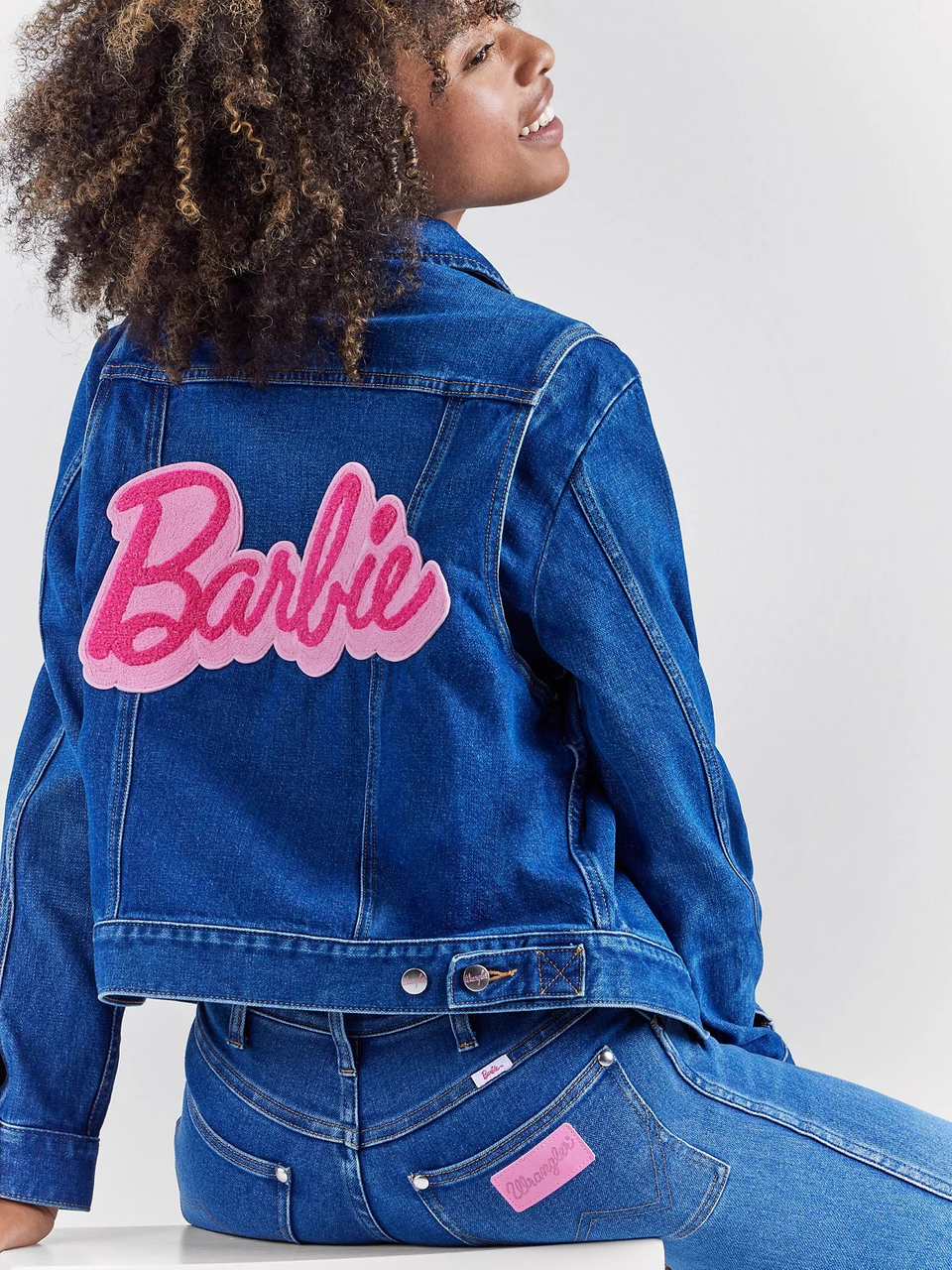 BARBIE BLUE JEAN ZIP FRONT 112344828 WRANGLER