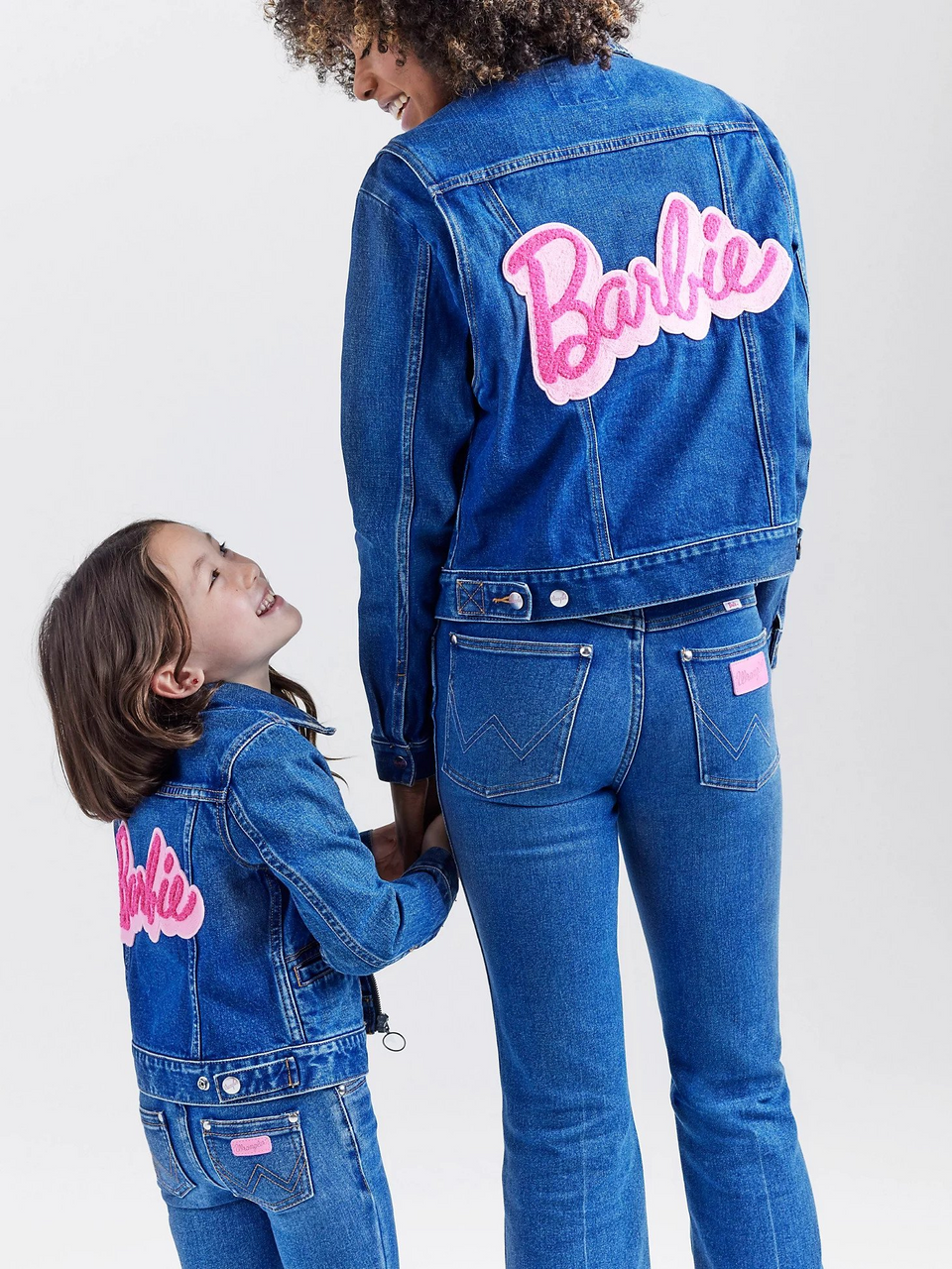 Girls Solid Blue Denim Jacket