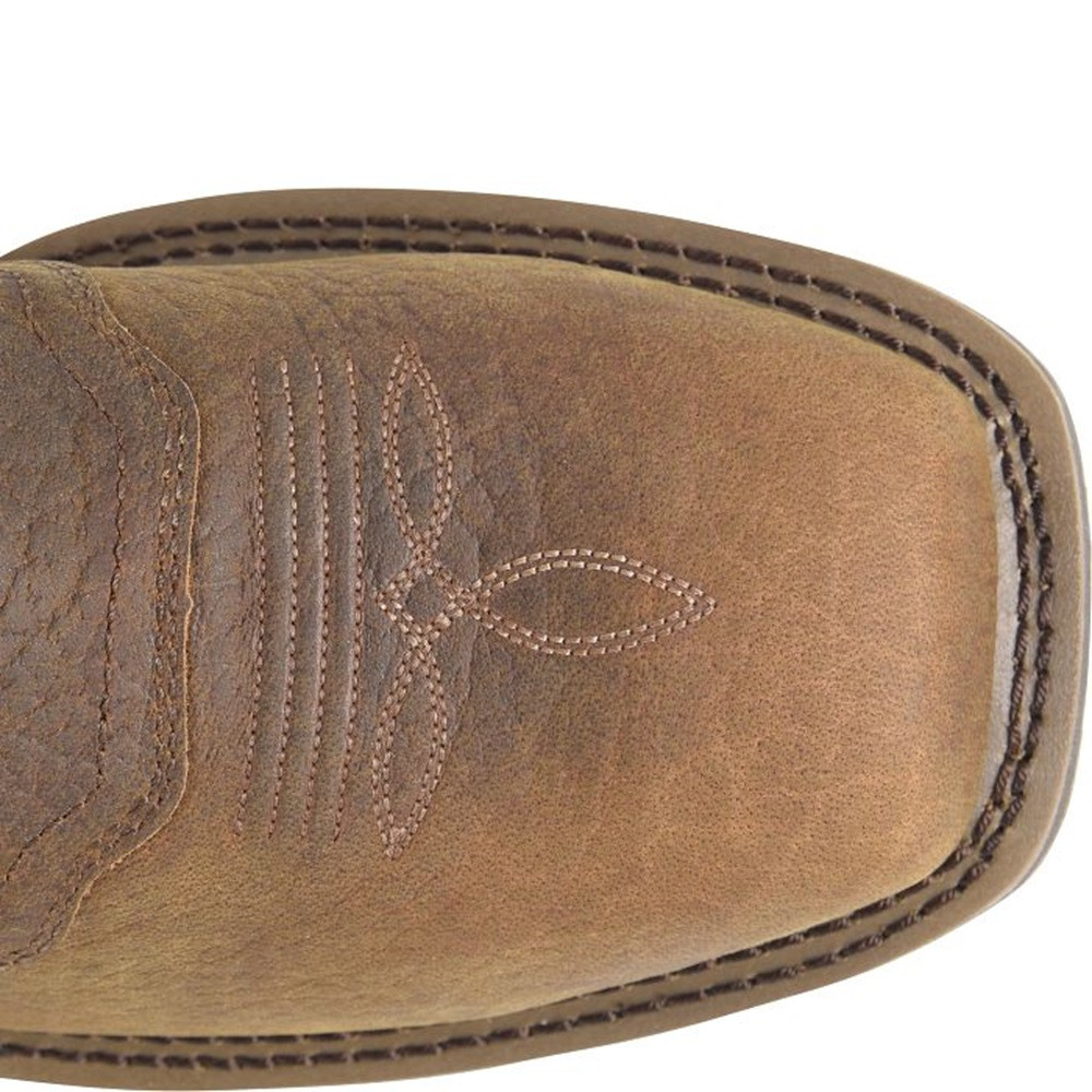 HINGHAM BROWN COMPOSITE TOE DH4150 DOUBLE H