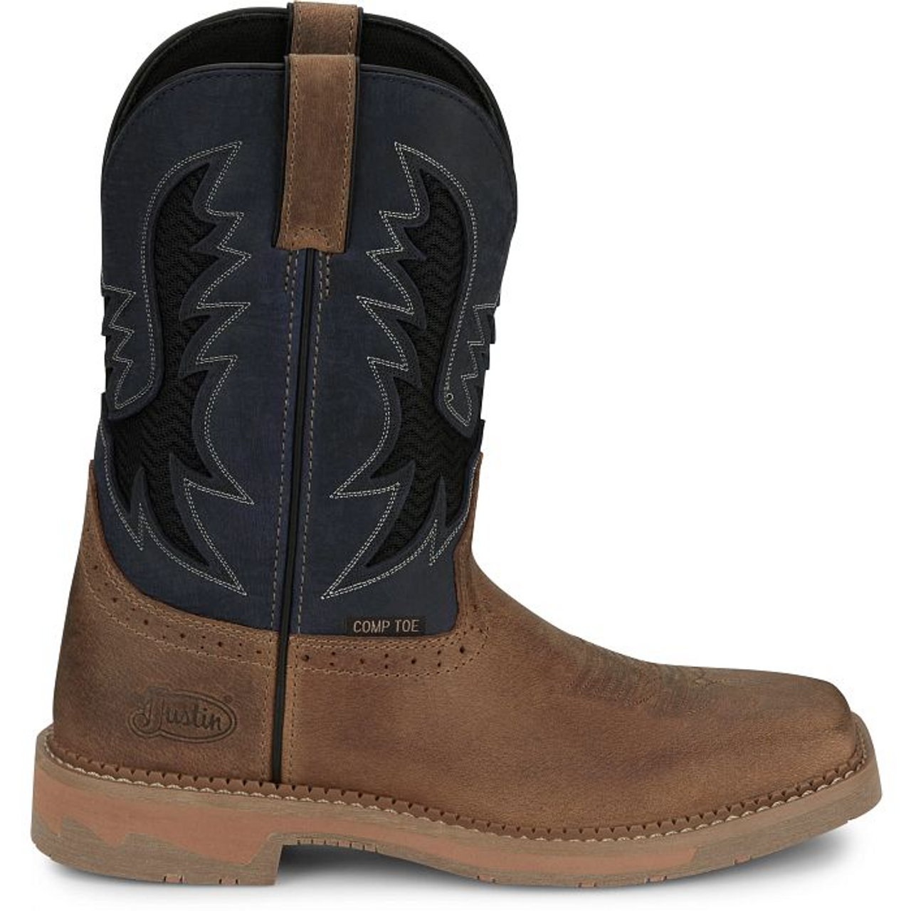 Justin Boots Men s Bolt 11 Composite Toe Work Boots 12