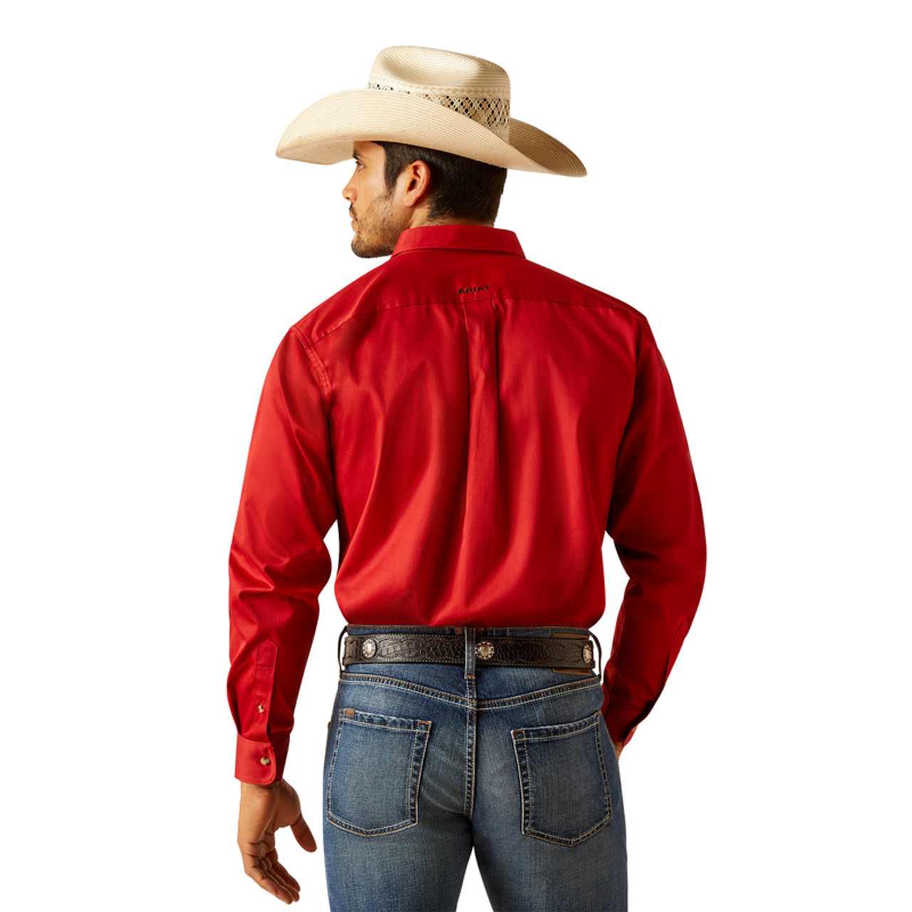 TEAM LOGO RED SOLID 10048809 ARIAT