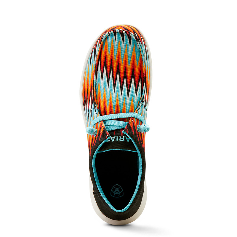 HILO ORANGE BLUE ZIG ZAGS 10050953 ARIAT