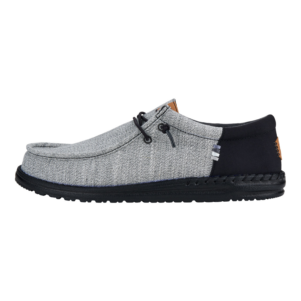 WALLY FUNK NYLON CRAFT BLACK 40677-097 HEY DUDE