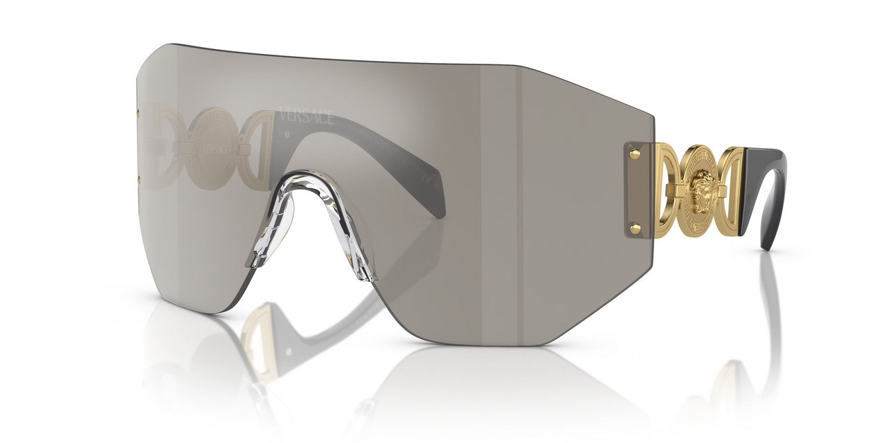 MEDUSA BIGGIE MASK MIRROR GREY 225810026G VERSACE
