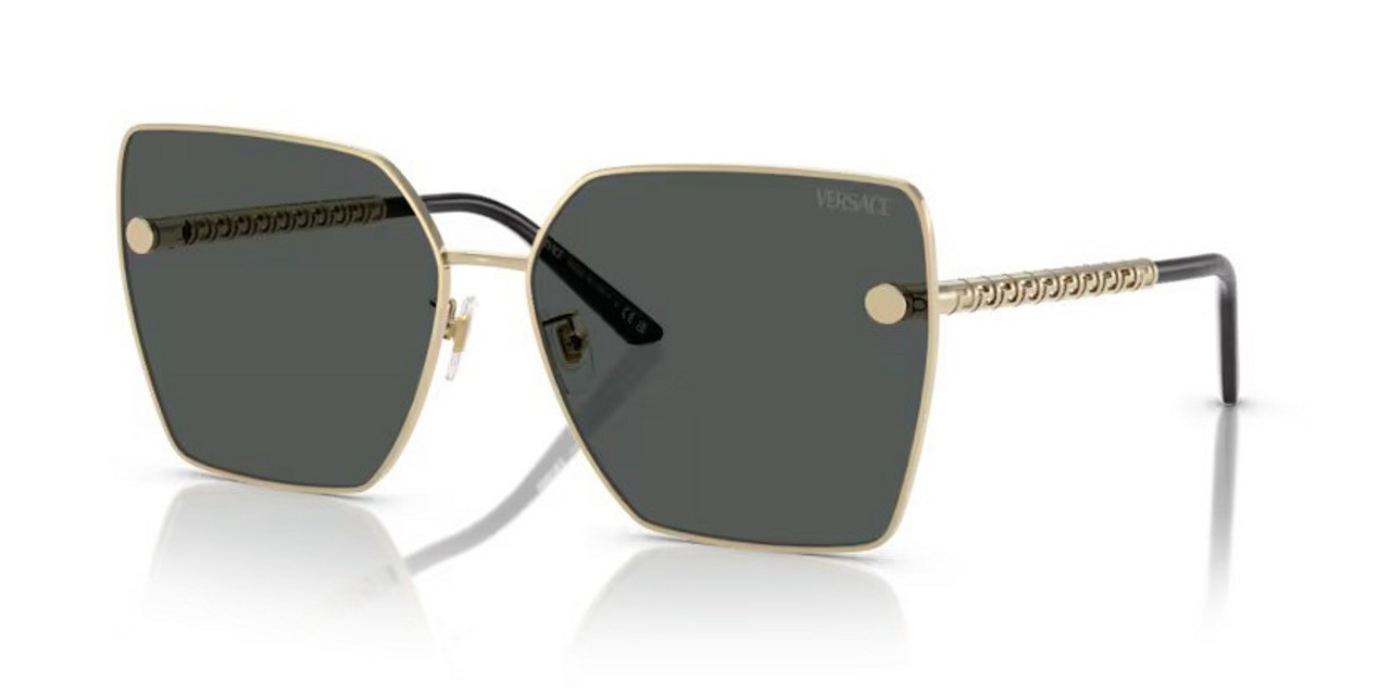 サングラス P23 51-19 Sunglasses TUBULAR GRECA PALE GOLD 2270D125287 VERSACE
