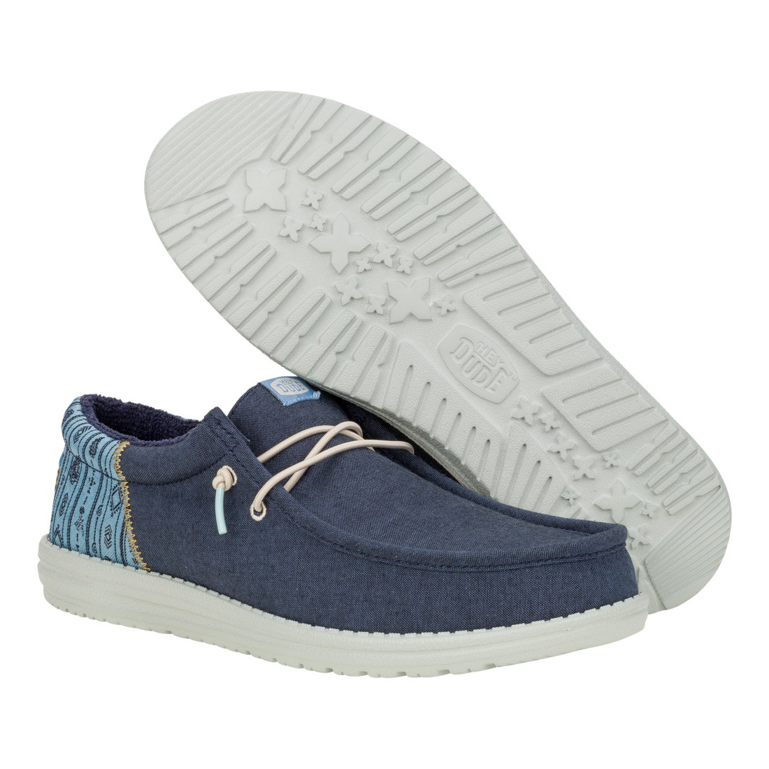 WALLY FUNK SURF BLANKET NAVY 41906-410 HEY DUDE 1